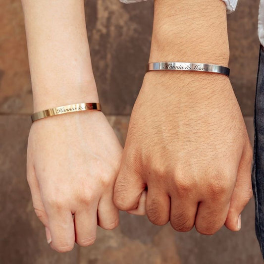 Personalized Laser-Engraved Bracelet