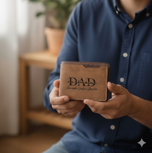 Personalized Wallet for Dad