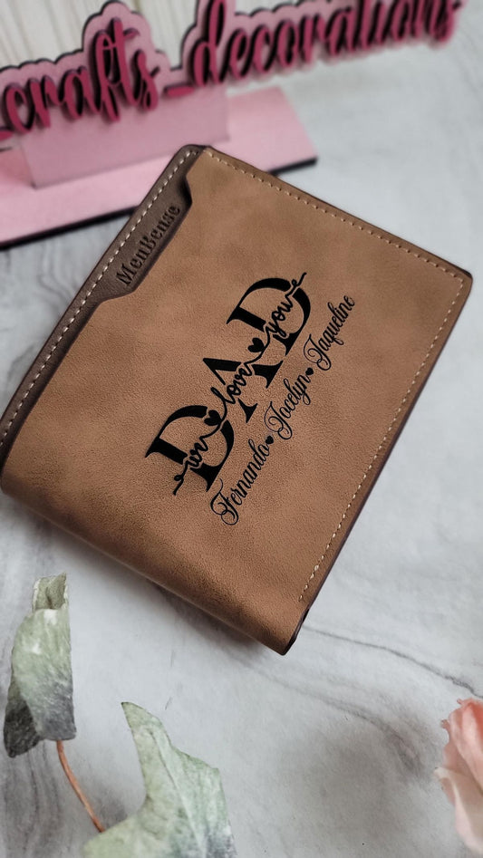Personalized Wallet for Dad